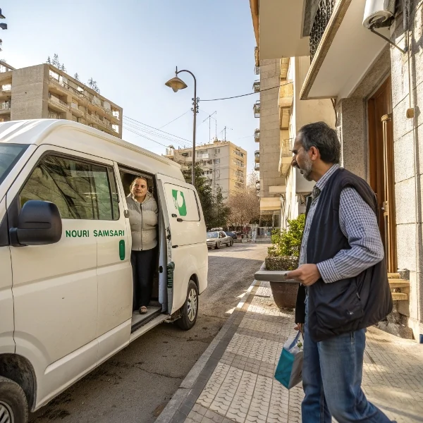 سمساری نوری خدمات سمساری سیار در تهران جردن