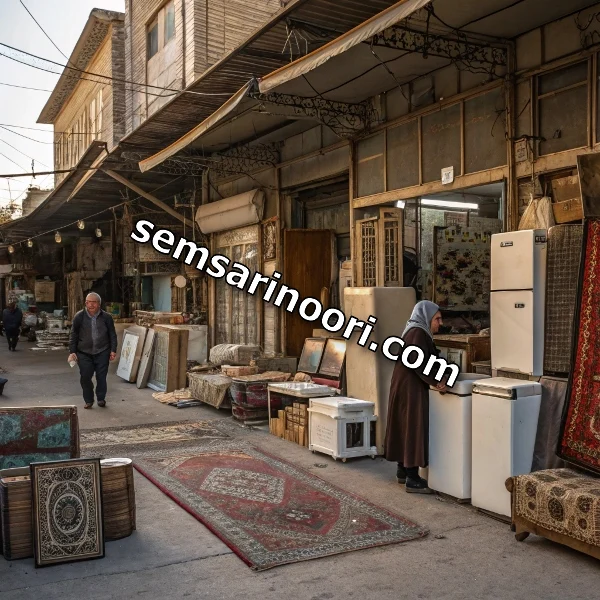 سمساری در شرق تهران
