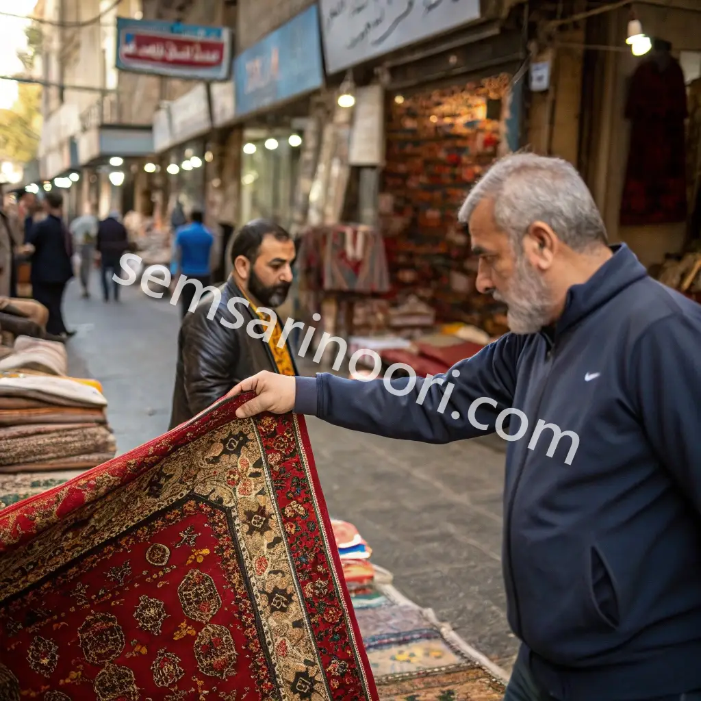 سمساری در غرب تهران دریاچه